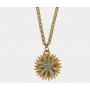COLLANA IN METALLO CON RICCIO DI MARE