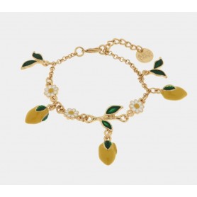 BRACCIALE IN METALLO CON LIMONI
