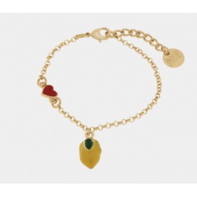 BRACCIALE IN METALLO CON LIMONI