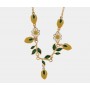 COLLANA IN METALLO CON LIMONI