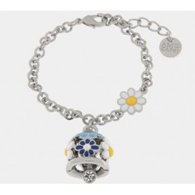 BRACCIALE IN METALLO CON CAMPANELLA