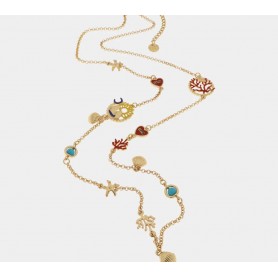 COLLANA IN METALLO IN STILE MARINO