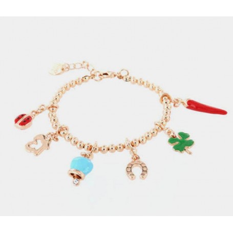 BRACCIALE IN METALLO CON CORNO