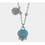 COLLANA IN ACCIAIO CON CAMPANELLA