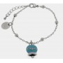 BRACCIALE IN ACCIAIO CON CAMPANELLA