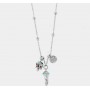COLLANA IN METALLO CON CORNO