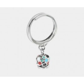ANELLO IN METALLO CON CAMPANELLA