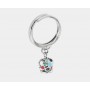 ANELLO IN METALLO CON CAMPANELLA