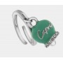 ANELLO IN METALLO CON CAMPANELLA