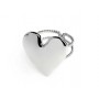 ANELLO DOPPIA FASCIA CON CUORE
