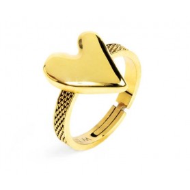 ANELLO CON CUORE IRREGOLARE