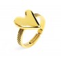ANELLO CON CUORE IRREGOLARE
