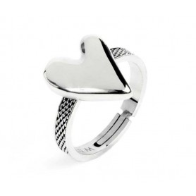 ANELLO CON CUORE IRREGOLARE