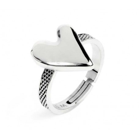 ANELLO CON CUORE IRREGOLARE