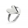 ANELLO CON CUORE IRREGOLARE