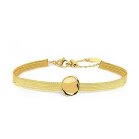 BRACCIALE CATENA SNAKE PIATTA MULTIFILO