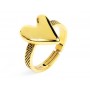 ANELLO CON CUORE IRREGOLARE