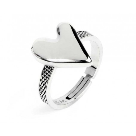 ANELLO CON CUORE IRREGOLARE