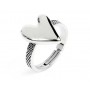 ANELLO CON CUORE IRREGOLARE
