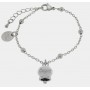 BRACCIALE IN ACCIAIO CON CAMPANELLA