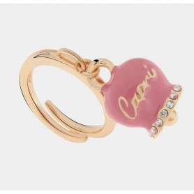 ANELLO IN METALLO CON CAMPANELLA