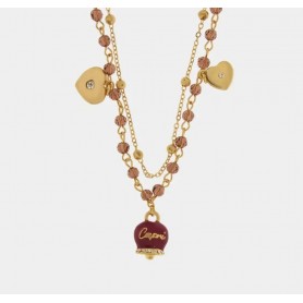 COLLANA IN METALLO MULTIFILO