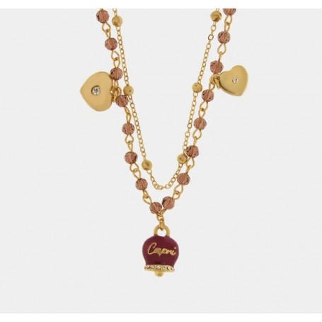 COLLANA IN METALLO MULTIFILO