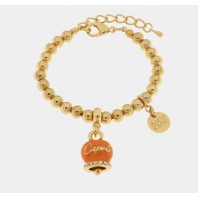 BRACCIALE IN METALLO CON CAMPANELLA