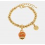 BRACCIALE IN METALLO CON CAMPANELLA