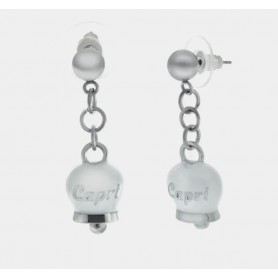 ORECCHINI IN ACCIAIO CON CAMPANELLA