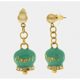 ORECCHINI IN ACCIAIO CON CAMPANELLA