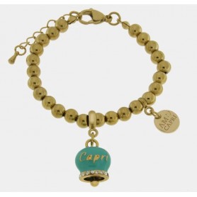 BRACCIALE IN ACCIAIO CON CAMPANELLA