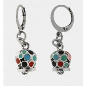 ORECCHINI IN ACCIAIO CERCHIETTO