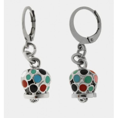 ORECCHINI IN ACCIAIO CERCHIETTO