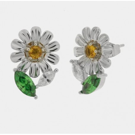 ORECCHINI IN METALLO MARGHERITA