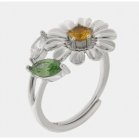 ANELLO IN METALLO MARGHERITA