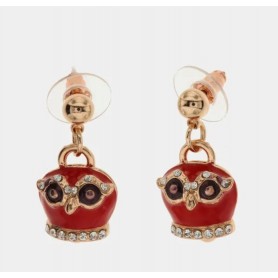 ORECCHINI IN METALLO CON CAMPANELLA