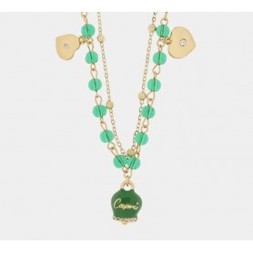 COLLANA IN METALLO CON CAMPANELLA