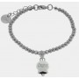 BRACCIALE IN ACCIAIO CON CAMPANELLA