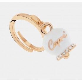 ANELLO IN METALLO CON CAMPANELLA