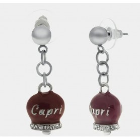 ORECCHINI IN ACCIAIO CON CAMPANELLA