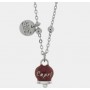 COLLANA IN ACCIAIO CON CAMPANELLA