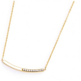 COLLANA CON ZIRCONI E SMALTO