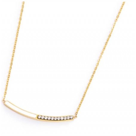 COLLANA CON ZIRCONI E SMALTO