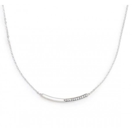 COLLANA CON ZIRCONI E SMALTO