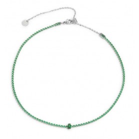 COLLANA TENNIS CON ZIRCONI E ZIRCONE