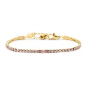 BRACCIALE TENNIS 2,5MM CON ZIRCONE CENTE