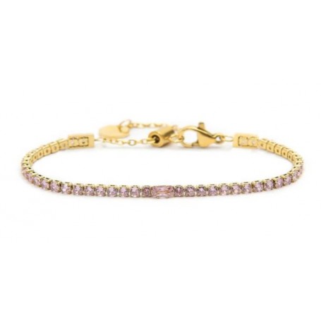 BRACCIALE TENNIS 2,5MM CON ZIRCONE CENTE