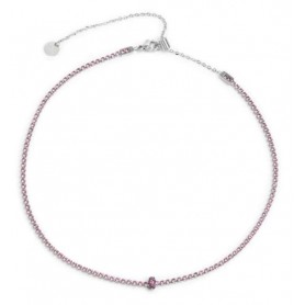 COLLANA TENNIS CON ZIRCONI E ZIRCONE CEE