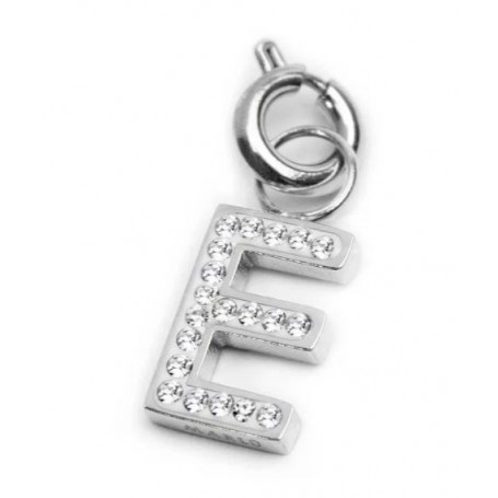 CHARM LETTERA CON CRISTALLI